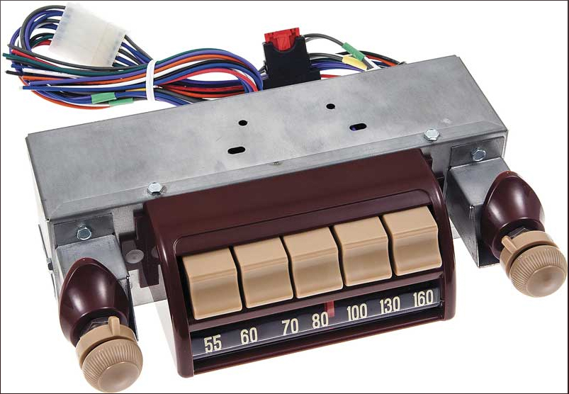 RetroSound M1 AM/FM Radio For 1947-53 Chevy Trucks – Bluetooth, AUX, Modern Tech