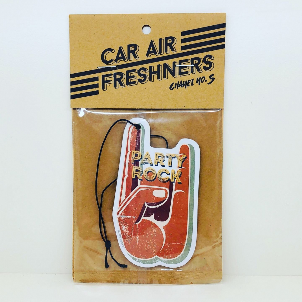 CLASSIC CAR AIR FRESHENER PARTY ROCK