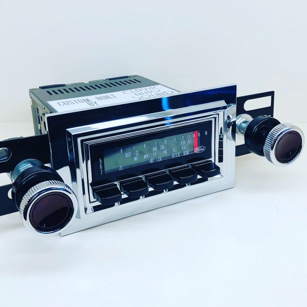 CAS TUNGSTENSERIES BLUETOOTH DAB/DAB+ RADIO CONVERSION 1969+ FORD