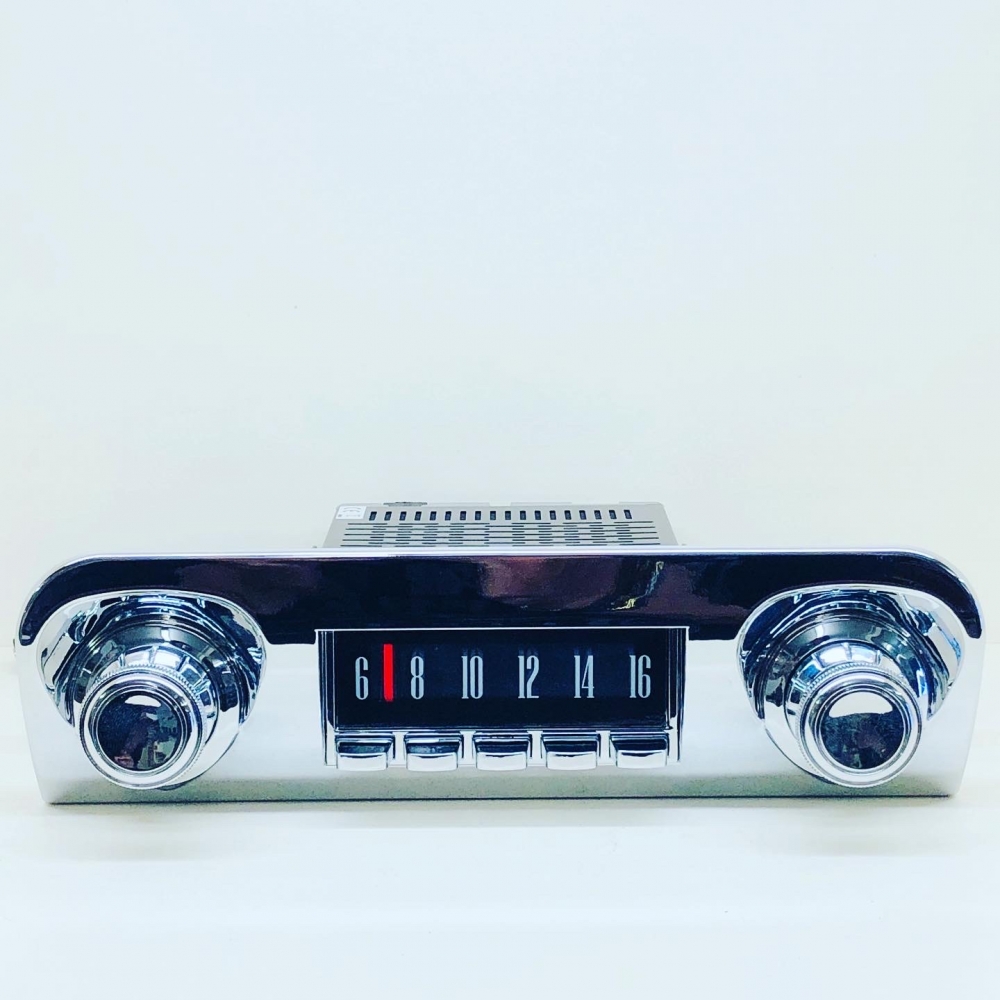 SILVER-SERIES AM/FM RADIO ASSEMBLY : 1946-1948 FORD