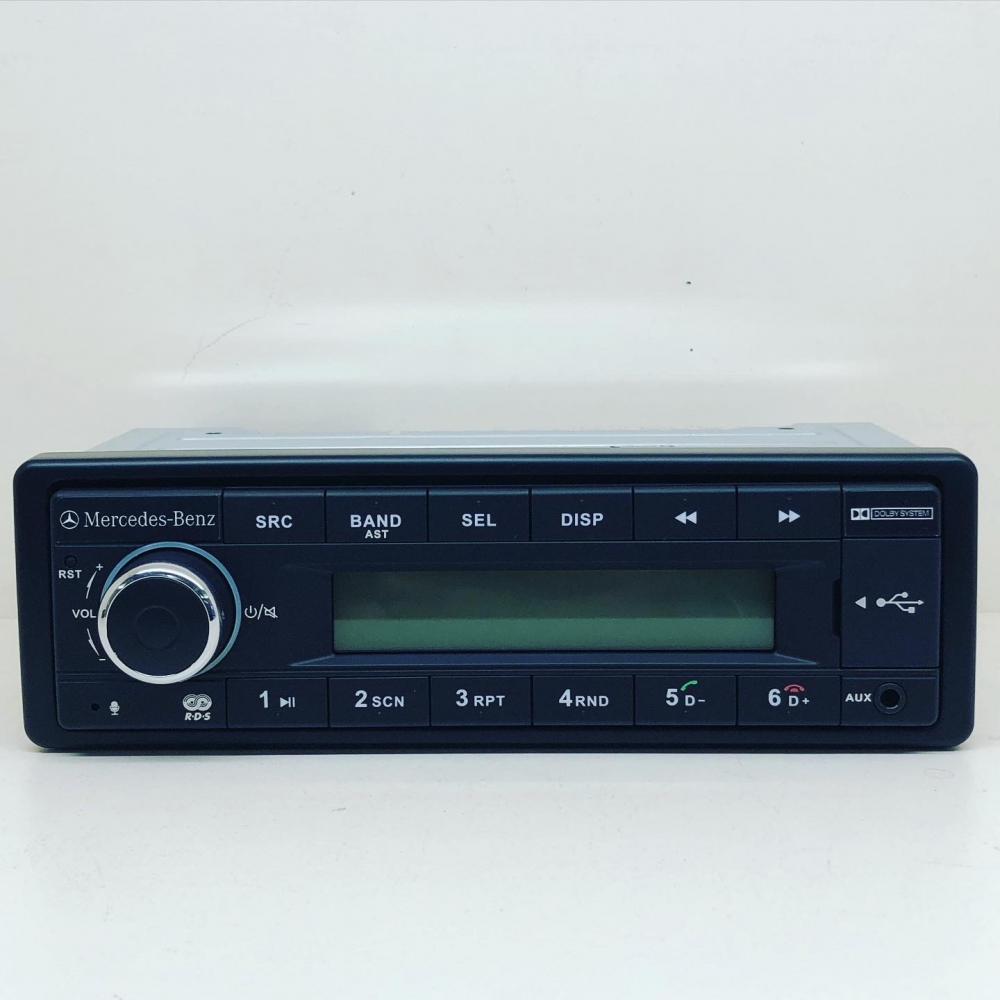 Continental MP3 Bluetooth AUX USB Autoradio für Mercedes E-Klasse W124  S-Klasse