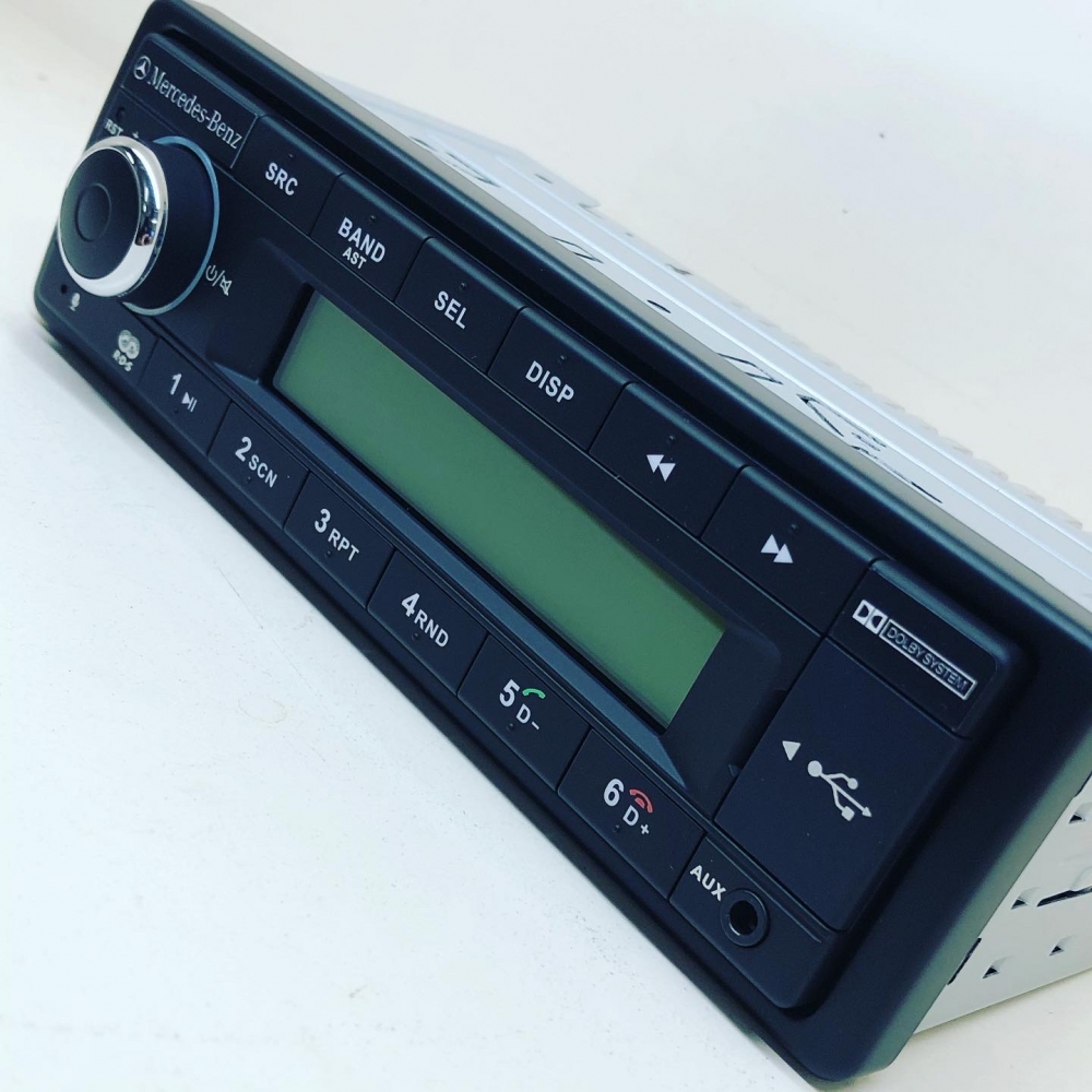 Continental MP3 Bluetooth AUX USB Car Stereo for Mercedes E-Class W124  S-Class