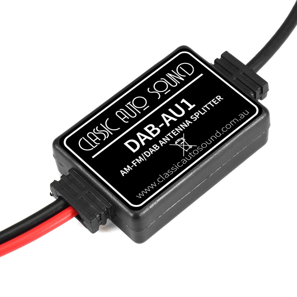 AMPLIFIED AM/FM TO DAB ANTENNA ADAPTER SPLITTER