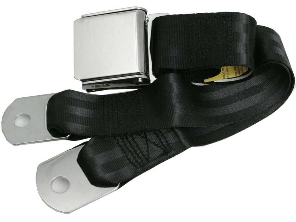 RETROBELT PUSHBUTTONSTYLE LAP BELT