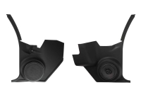 KICK PANEL & SPEAKER KIT : 1968-72 PONTIAC LE-MANS / GTO (w' FACTORY AIR-CONDITIONING)