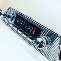 SILVER-SERIES AM/FM RADIO ASSEMBLY : 1963-65 CHRYSLER/VALIANT (AP5/AP6)