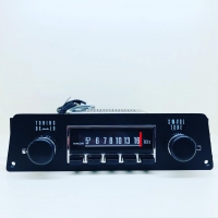 SILVER-SERIES AM/FM RADIO ASSEMBLY : 1970-73 DATSUN 240Z (REPLICATES FACTORY AM RADIO)