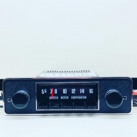 SILVER-SERIES AM/FM RADIO ASSEMBLY : MG (1952-1968) - BMC PERIOD