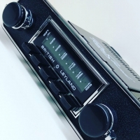 PLATINUM-SERIES BLUETOOTH AM/FM RADIO ASSEMBLY : MG (1968-85) - BRITISH LEYLAND PERIOD