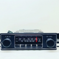 SILVER-SERIES AM/FM RADIO ASSEMBLY : 1974-81 TOYOTA COROLLA E30/E40/E50/E60