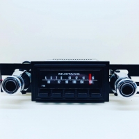 SILVER-SERIES AM/FM RADIO ASSEMBLY : 1969-73 MUSTANG / 1969-72 LTD (FORD)