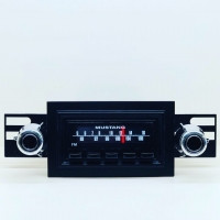 SILVER-SERIES AM/FM RADIO ASSEMBLY : 1974-84 MUSTANG (FORD)