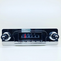 SILVER-SERIES AM/FM RADIO ASSEMBLY : XK & EARLY XL FORD FALCON