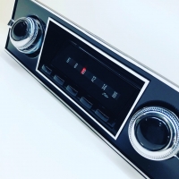 SILVER-SERIES AM/FM RADIO ASSEMBLY : 1967-68 CAMARO