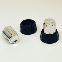 FRONT & REAR RADIO KNOB SET : ASTOR & VALIANT AP5/AP6/VC