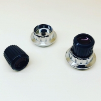 FRONT & REAR RADIO KNOB SET : FORD FALCON XL/XM/XP