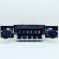 PLATINUM-SERIES BLUETOOTH AM/FM RADIO ASSEMBLY : 1967 F-SERIES TRUCK (PRESS-BUTTON VERSION)