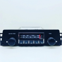 SILVER-SERIES AM/FM RADIO ASSEMBLY : 1970-73 DATSUN 240Z (REPLICATES FACTORY AM/FM RADIO)