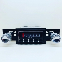 SILVER-SERIES AM/FM RADIO ASSEMBLY : 1967-1968 MUSTANG (FORD)