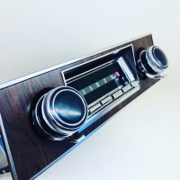 CARBIDE-SERIES BLUETOOTH RADIO ASSEMBLY : 1967-1968 CHEVROLET CAMARO (WALNUT)