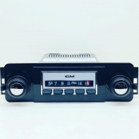 PLATINUM-SERIES BLUETOOTH AM/FM RADIO ASSEMBLY : 1967-72 GM TRUCKS / SUBURBAN & 1968-72 BLAZER (K5-SERIES) (CHEVROLET)