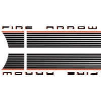 PLYMOUTH FIRE ARROW BODY STRIPE KIT