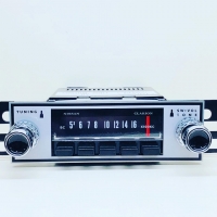 PLATINUM-SERIES BLUETOOTH AM/FM RADIO ASSEMBLY : 1966-1970 DATSUN 1000 & 1967-1968 510-SERIES (DELUXE VERSION)