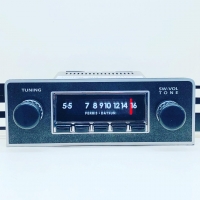 SILVER-SERIES AM/FM RADIO ASSEMBLY : 1970-1974 DATSUN 1200 (FERRIS AUSTRALIA)