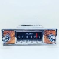 TUNGSTEN-SERIES BLUETOOTH AM/FM DAB/DAB+ RADIO ASSEMBLY : JAGUAR INSPIRED (BURL WALNUT)