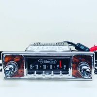 TUNGSTEN-SERIES BLUETOOTH AM/FM DAB/DAB+ RADIO ASSEMBLY : DAIMLER INSPIRED (BURL WALNUT)