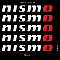 NISMO WHEEL DECAL SET (WHITE)