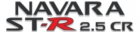 NAVARA ST-R 2.5 CR DOOR DECAL : NISSAN NAVARA