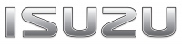 ISUZU LOGO TAILGATE DECAL : BLACK/WHITE GRADIENT