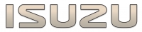 ISUZU LOGO TAILGATE DECAL : CREAM/WHITE GRADIENT