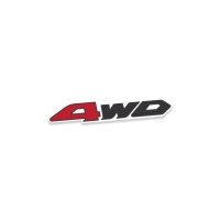 4WD TAILGATE DECAL : ISUZU D-MAX (RA/RB/RC)