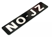 ENGINE NAMEPLATE : NO-JZ