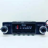 PLATINUM-SERIES BLUETOOTH AM/FM RADIO ASSEMBLY : AMC JEEP CJ7/CJ10 (1974-85)