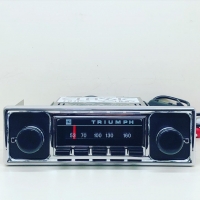 SILVER-SERIES AM/FM RADIO ASSEMBLY : TRIUMPH (AWA PRESSMATIC)