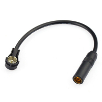 ISO TO DIN AM/FM ANTENNA ADAPTER CABLE