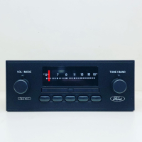 SILVER-SERIES AM/FM RADIO ASSEMBLY : 1985-1986 MERCURY TOPAZ