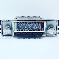 TUNGSTEN-SERIES BLUETOOTH AM/FM DAB/DAB+ RADIO ASSEMBLY : 1965-1968 CHEVROLET (AUSTRALIAN DELIVERED)
