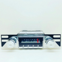 SILVER-SERIES AM/FM RADIO ASSEMBLY : 1960-62 VALIANT (DELUXE VERSION)