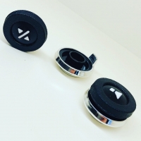 FRONT & REAR RADIO KNOB SET : HOLDEN HJ/HX/HZ/WB